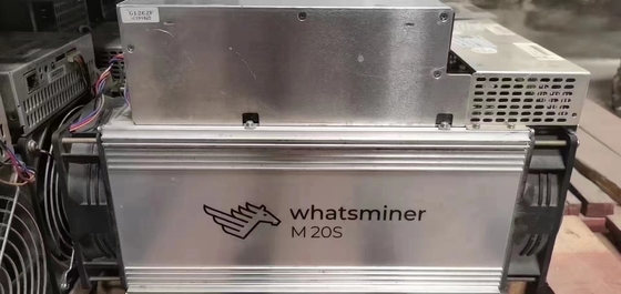 Mineros estables 10.75KG de la mano de Microbt Whatsminer M20S 65T 3120w segundo