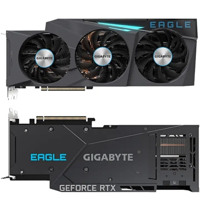 10240 GIGABYTE GeForce RTX 3080Ti EAGLE 12GB de Rig Tarjeta grafica GA102 de la explotación minera de CUDA