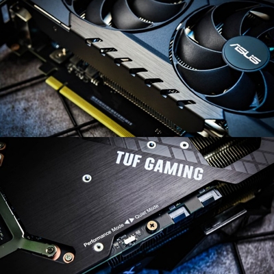 5888 CUDA ASUS GeForce TUF RTX 3070TI 8GB 290W 14000MHz todo el frío estupendo