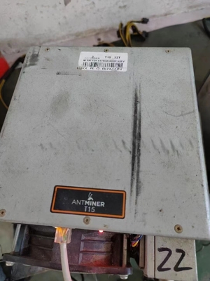 explotación minera de segunda mano de Bitmain Antminer T15 23O BTC del equipo minero de 1541W Cryptocurrency