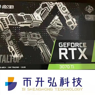 Negro 6144 CUDA de GeForce RTX 3070Ti OC 8GB de la máquina virtual de Ethereum