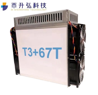 aparejo 13.53KG de la explotación minera del minero T3+ 67T Asic de 3300W Innosilicon Asic
