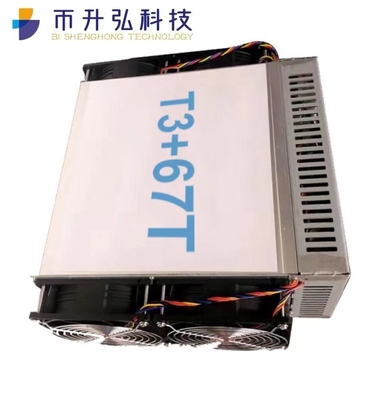 aparejo 13.53KG de la explotación minera del minero T3+ 67T Asic de 3300W Innosilicon Asic