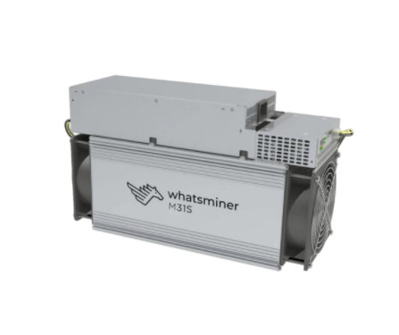 Segundo minero mordido 3312W Machine de la moneda de Microbt Whatsminer M31S 74T de las manos