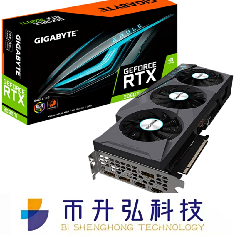 10240 GIGABYTE GeForce RTX 3080Ti EAGLE 12GB de Rig Tarjeta grafica GA102 de la explotación minera de CUDA